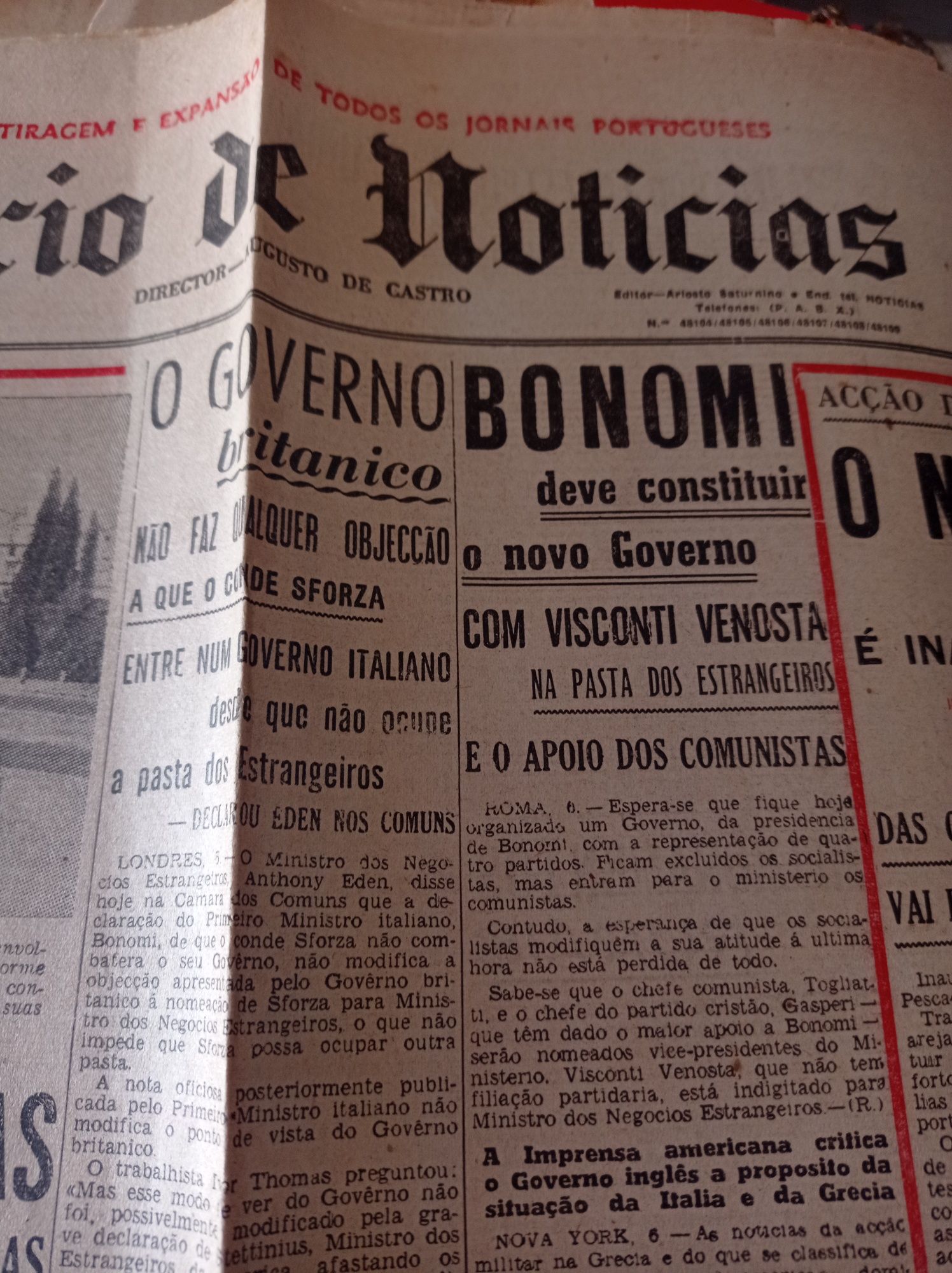 Jornal de notícias WW2