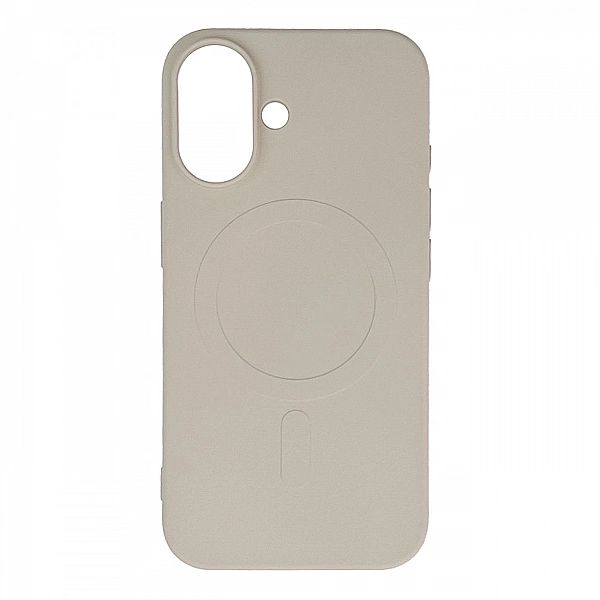 Etui Liquid Silicone Case z MagSafe na Samsung Galaxy A36/5G - beżowe