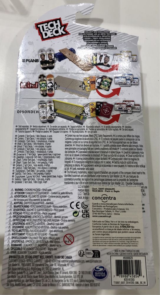 Pack Duplo Tech Deck - Marca - Blind