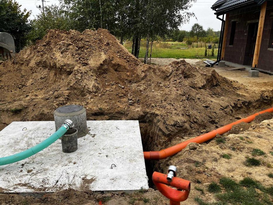 Szamba Szambo z Wykopem Zbiornik na Deszczówkę Usługi Kompleksowe