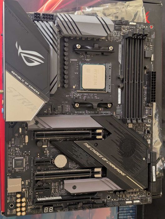 Asus ROG Stix X570-E  + AMD Ryzen 9 5950X