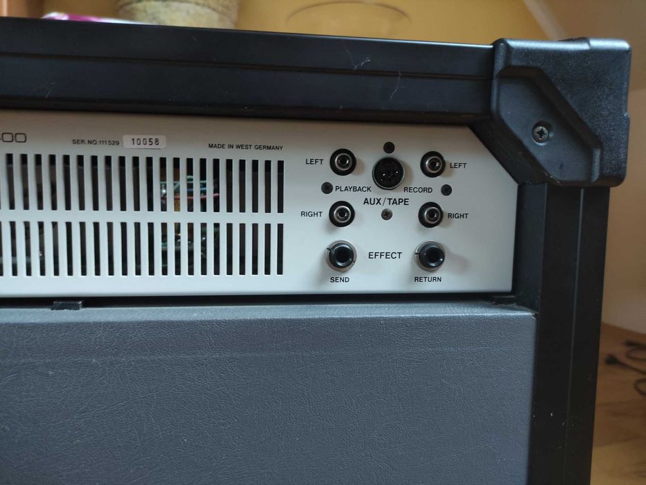 Wzmacniacz estradowy/gitarowy/głośnik Dynacord PS 400 - 100W (vintage)