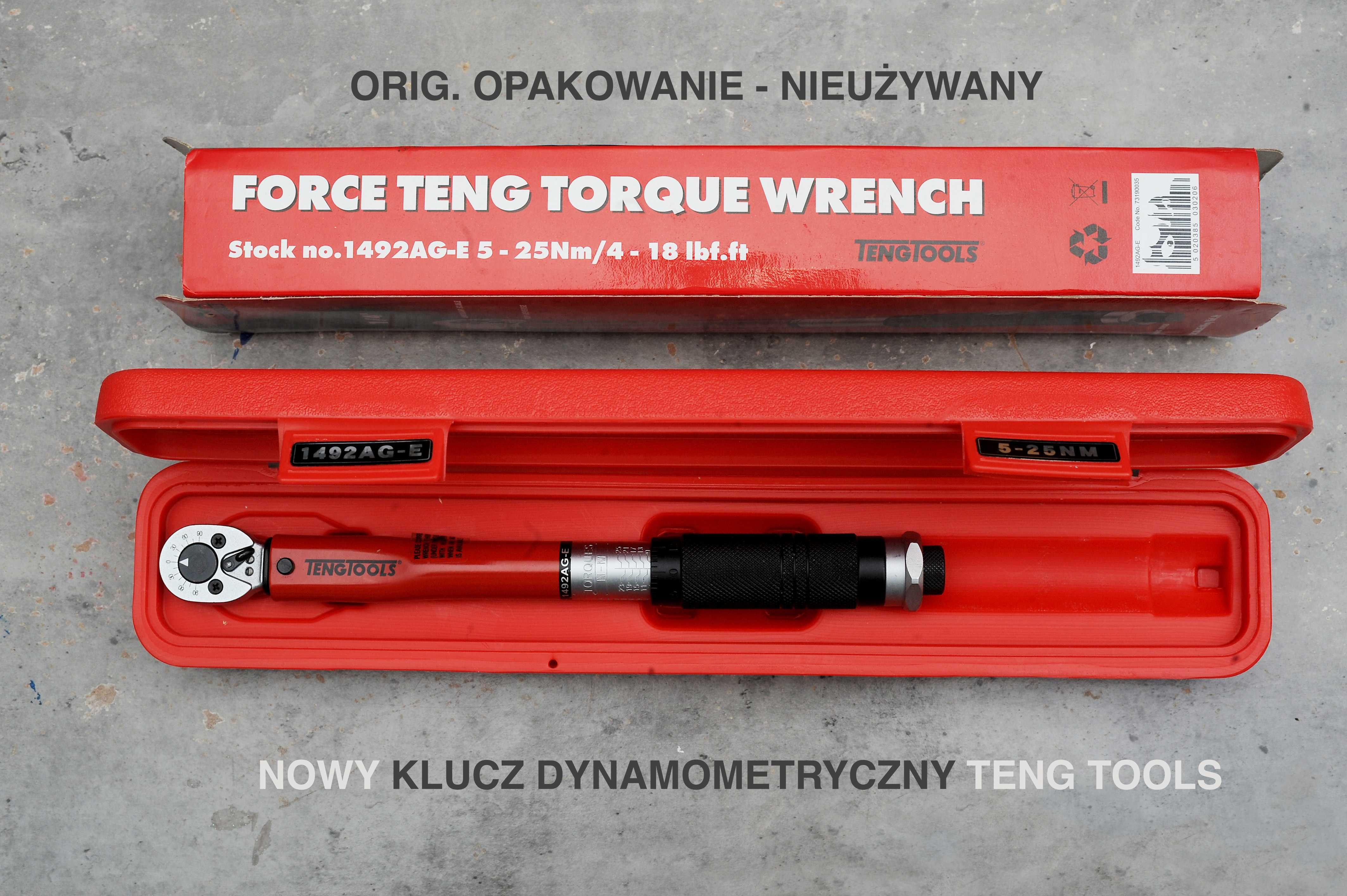Klucz Dynamometryczny - TENG TOOLS - 1492AG-E  5-25Nm