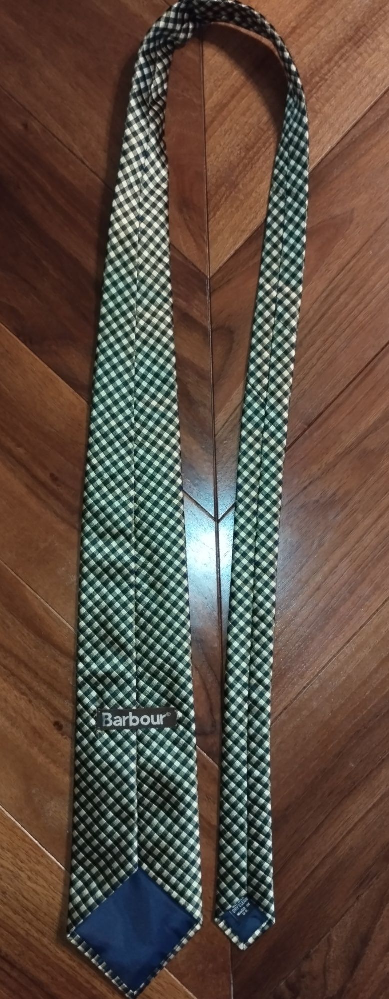 Краватка галстук Barbour шовк silk