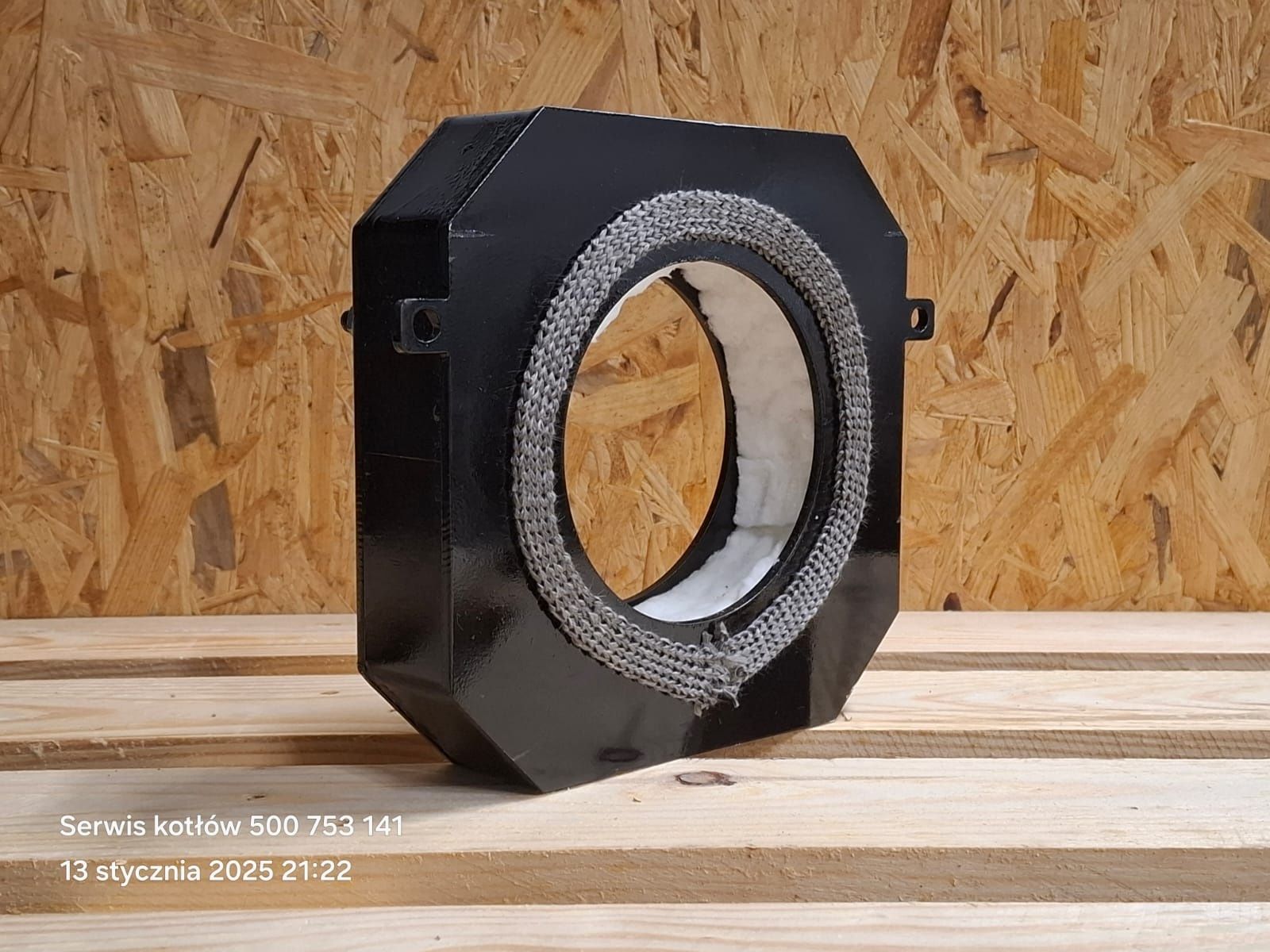 Flansza palnika Kipi dystans kryza nowa solidna ocieplona 10-20 kW moc