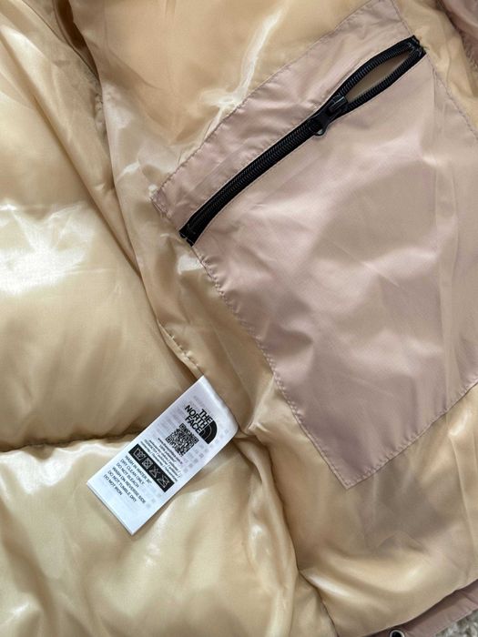ЗНИЖКА! Пуховик бежевий The North Face 700 XS S M L XL