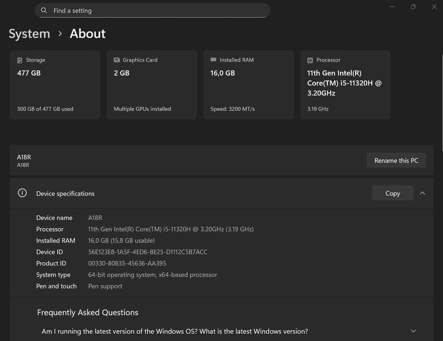 Ноутбук Xiaomi RedmiBook Pro 14Plus i5/16/512/MX450