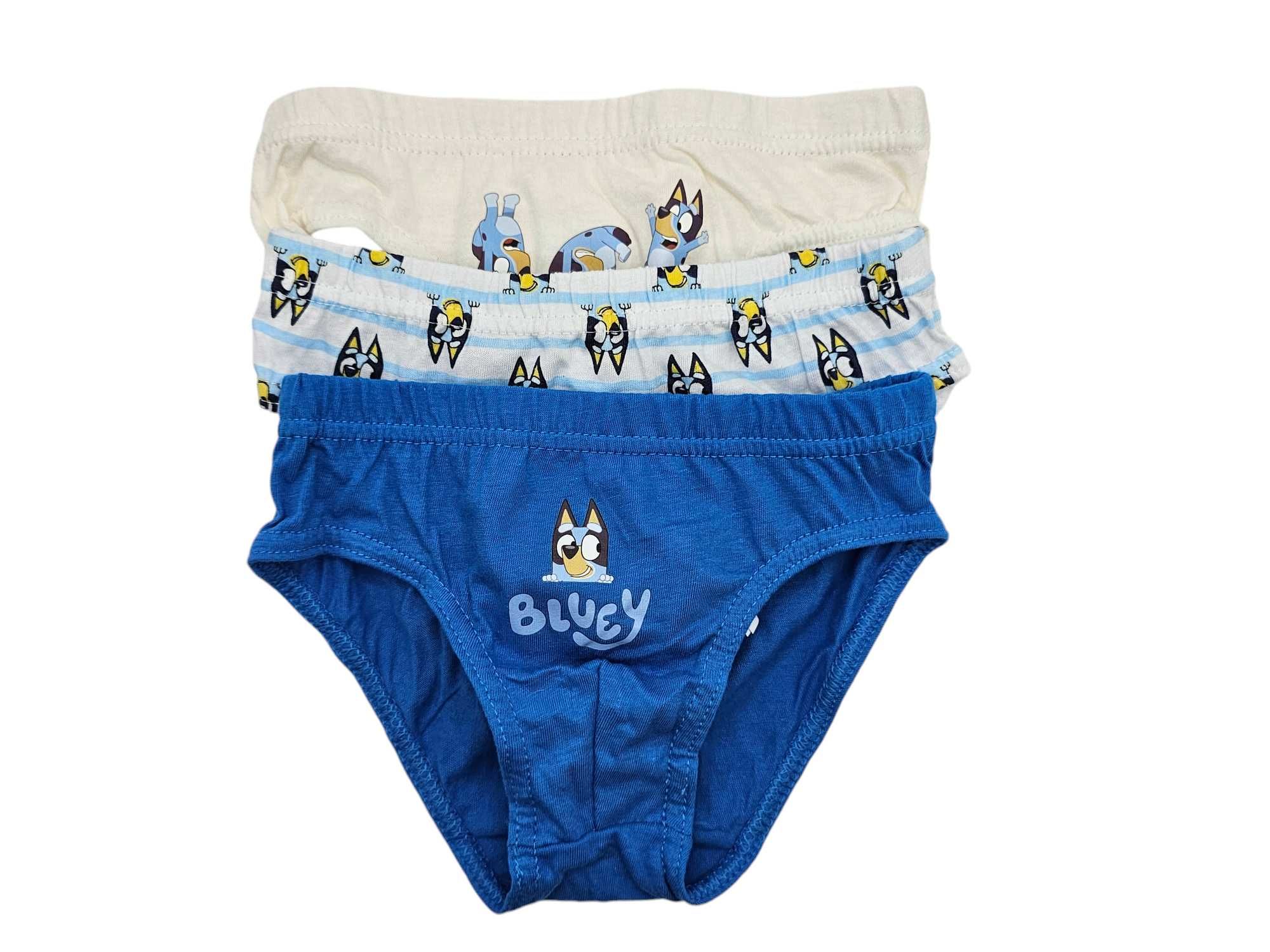 3-pak majtek chłopięcych BLUEY 122/128