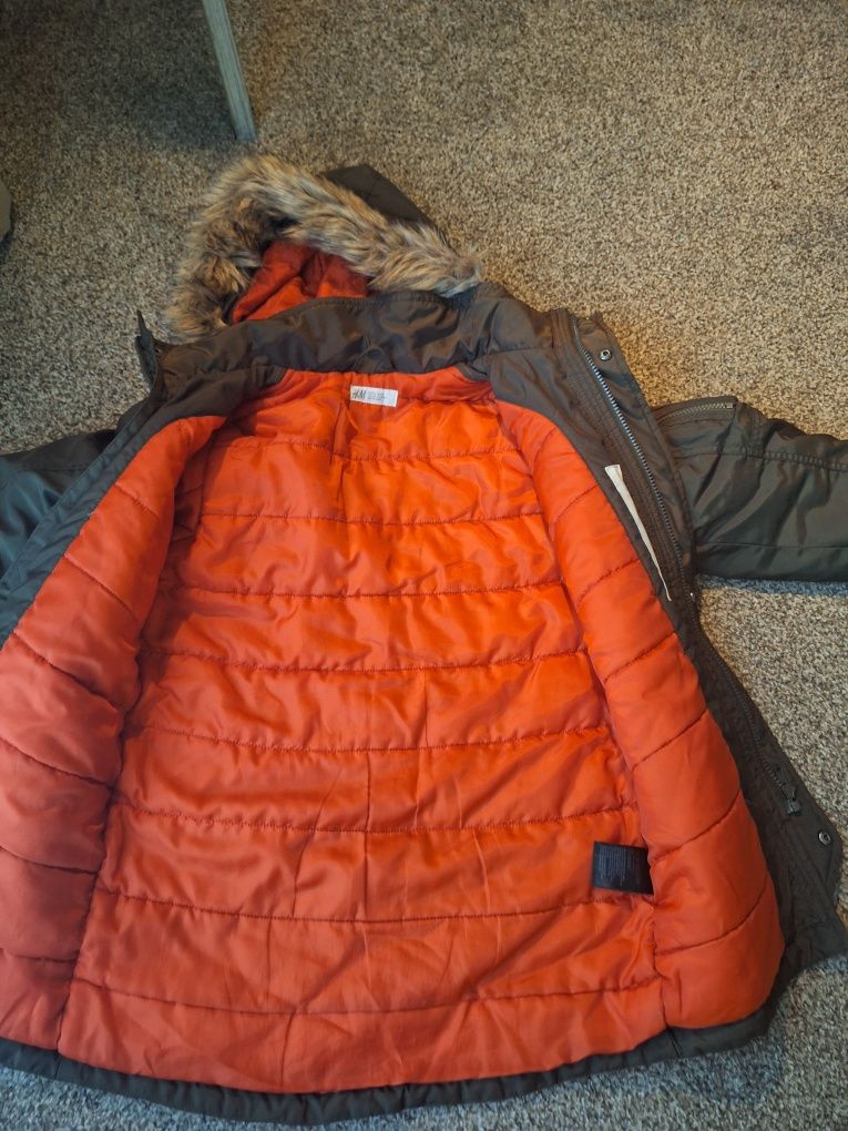 Kurtka, parka H&M, r. 134