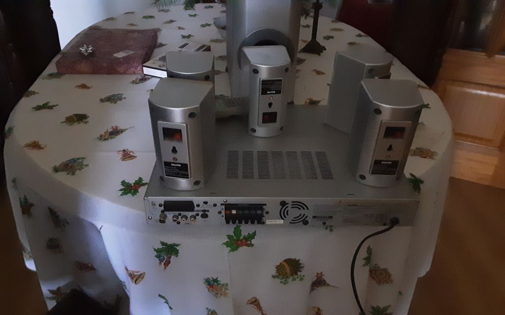 Home cinema da Sanyo modelo JCX-TS762