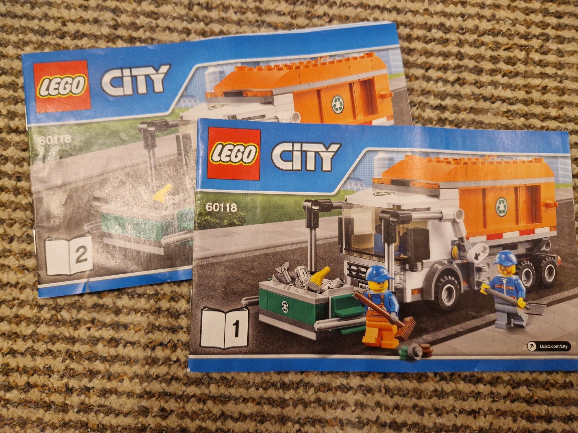 Lego śmieciarka 60118