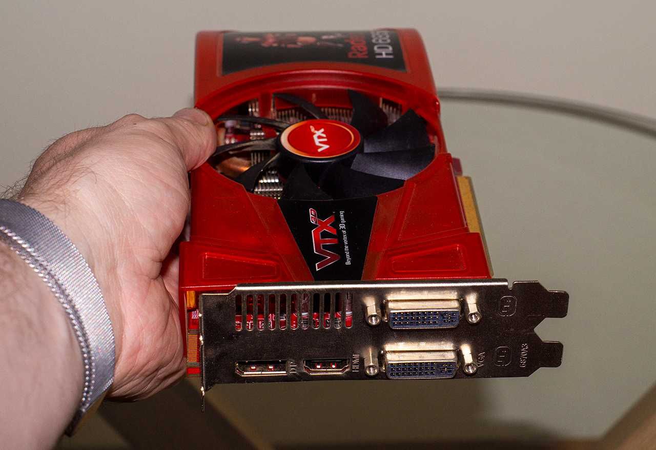 ‼️Відеокарта VTX3D PCI-E Radeon HD 6850 1Gb GDDR5 256bit DVI, HDMI, DP