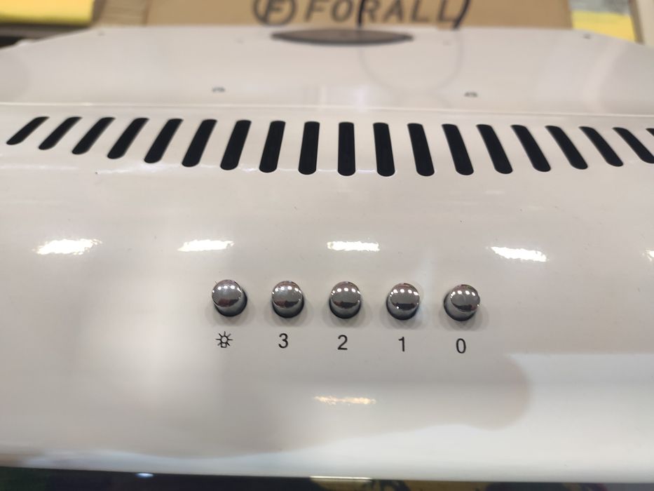 Вытяжка кухонная  FORALL SHF0950WH Белая Турция