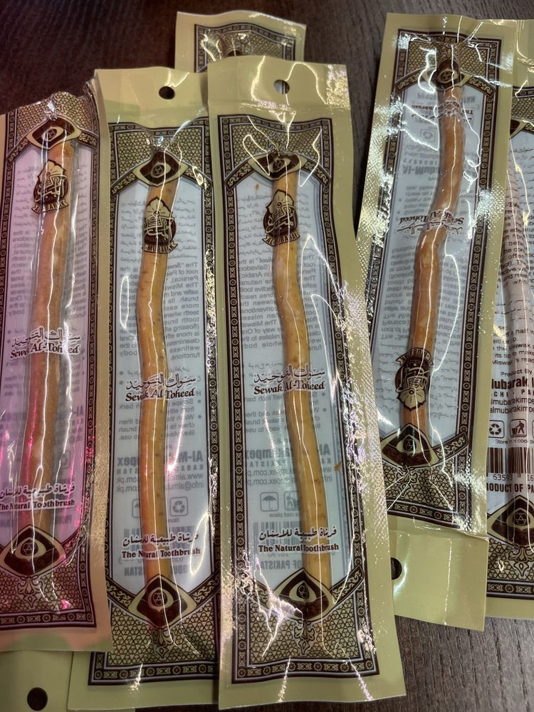 Місвак мисвак арабська зубна щітка натуральна зубная щетка miswak