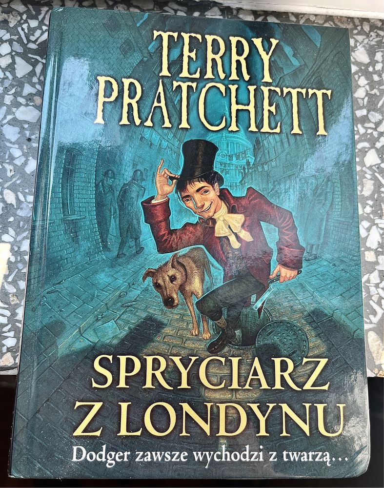 Książka „Spryciarz z Londynu” Terry Pratchet