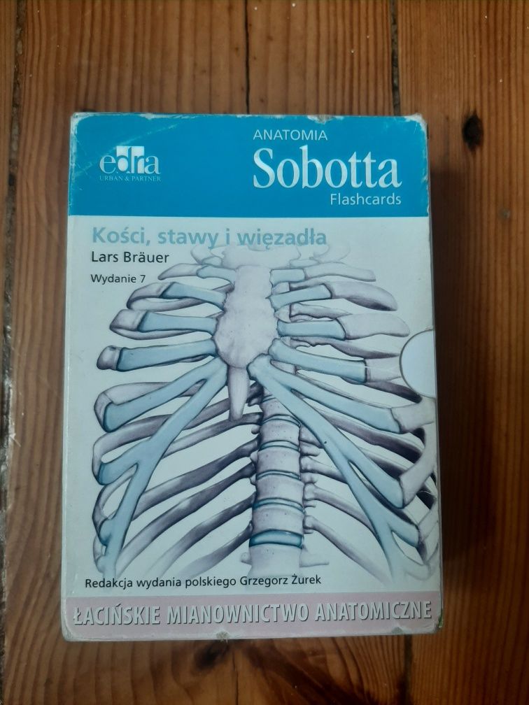 Fiszki Sobotta - Kości, stawy i więzadła