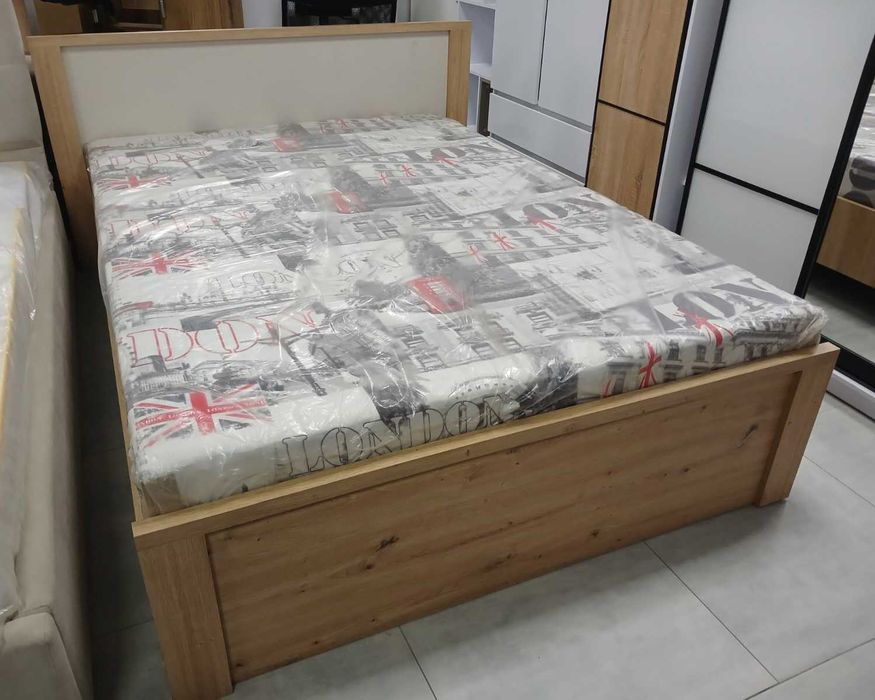 Ліжко 140×200 з матрасом цiна