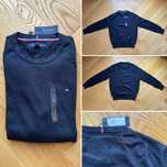 nowy sweter Tommy Hilfiger L granatowy business casual Wro