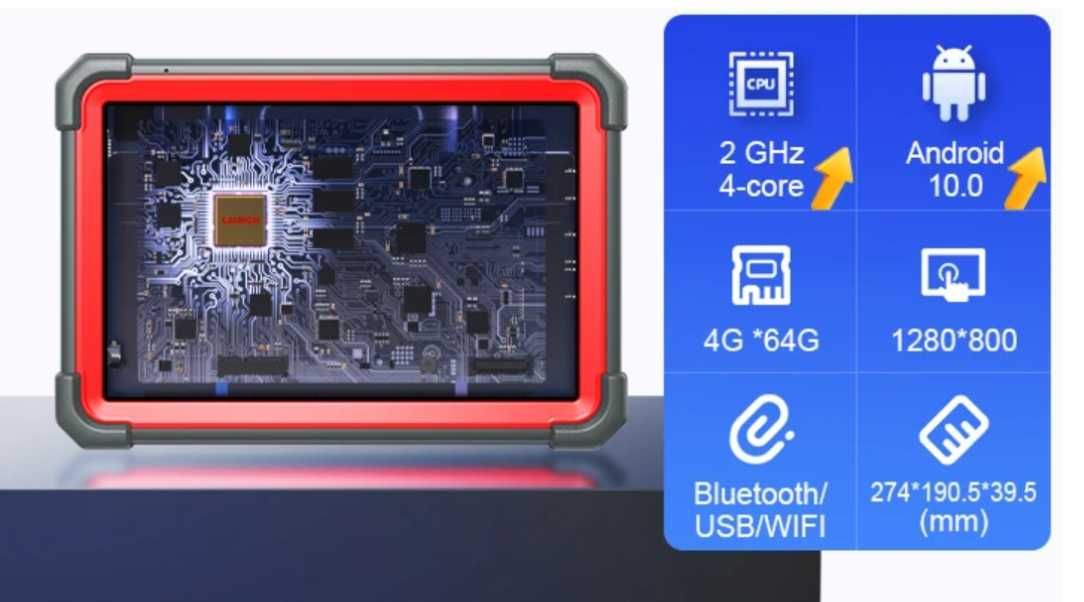 LAUNCH X431 PRO5 J2534 PassThrue DoIP + X3PROG Programator Kluczy IMMO