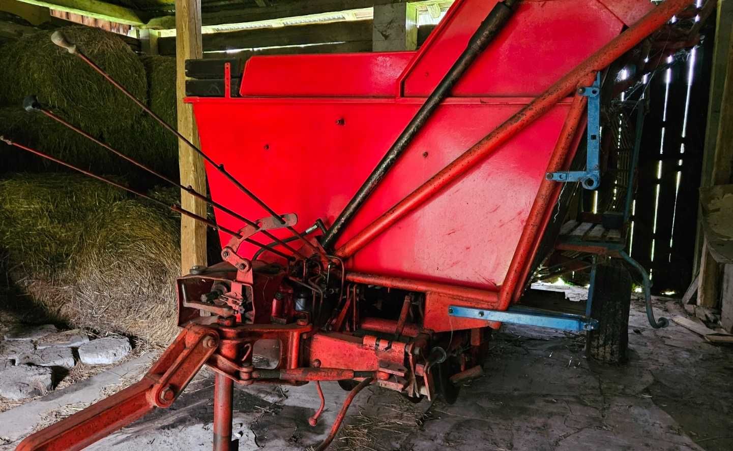 Kombajn do ziemniaków Grimme Europa - garażowany, skrętne koła