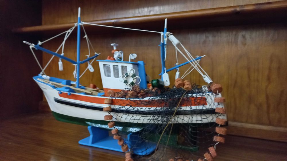 Barco tradicional da Nazaré