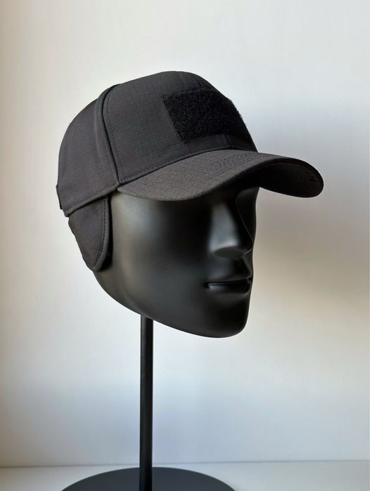 Тепла бейсболка мультикам | Зимова бейсболка олива | Кепка на флісі