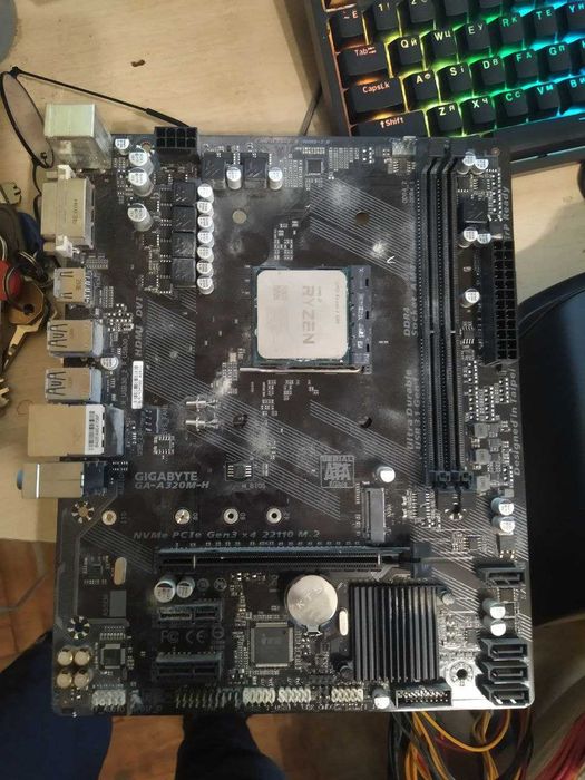 Комплект Процессор, Материнка, ОЗУ, Блок живлення "Ryzen 3 3100"