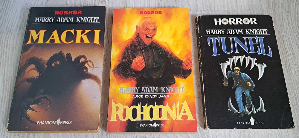 3x Harry Adam Knight Pochodnia + Macki + Tunel