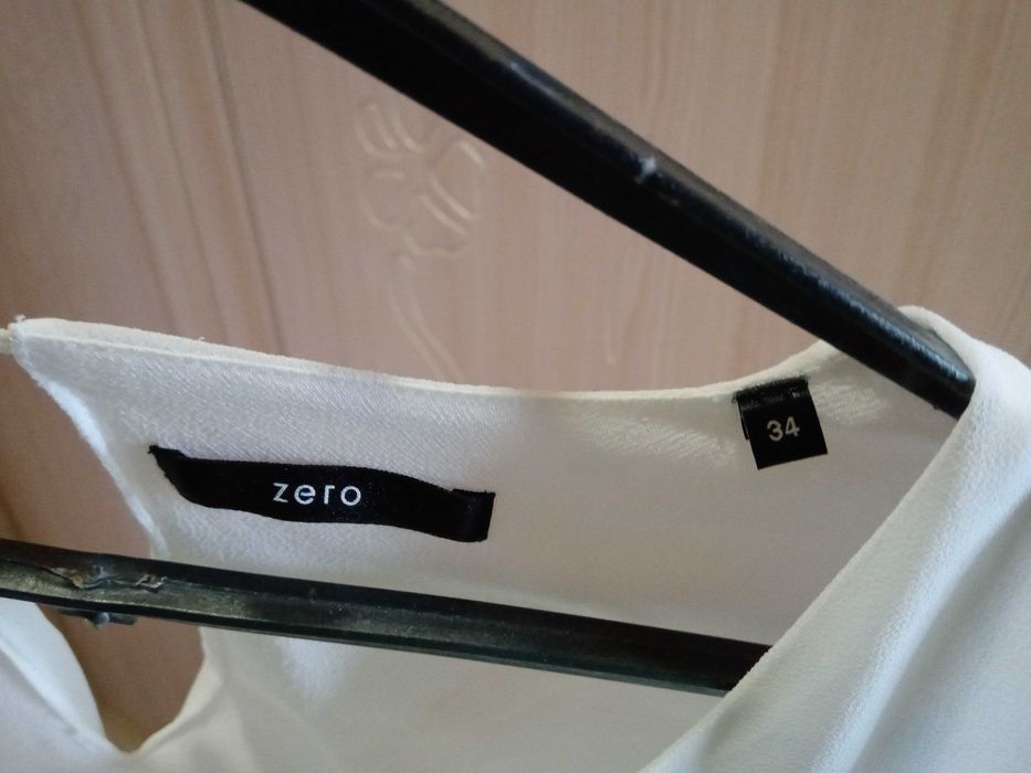 Туника белая на подкладке Zero р.34/XS/42