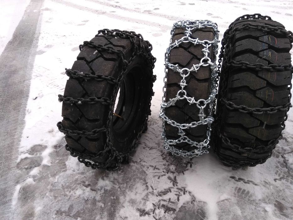 Цепи на погрузчик 7.00-12. Антибукс, антиснег, противоскольжения.