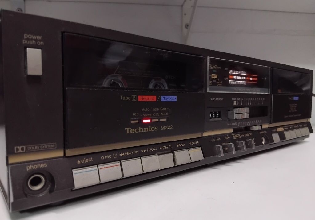 TECHNICS deck cassettes RS-M222