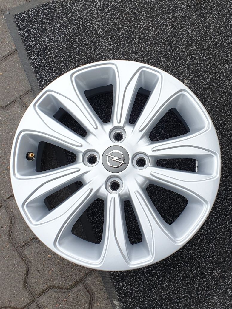 Felgi Alu z czujnikami 15" Opel Karl 4x100 SuperStan Oryginalne