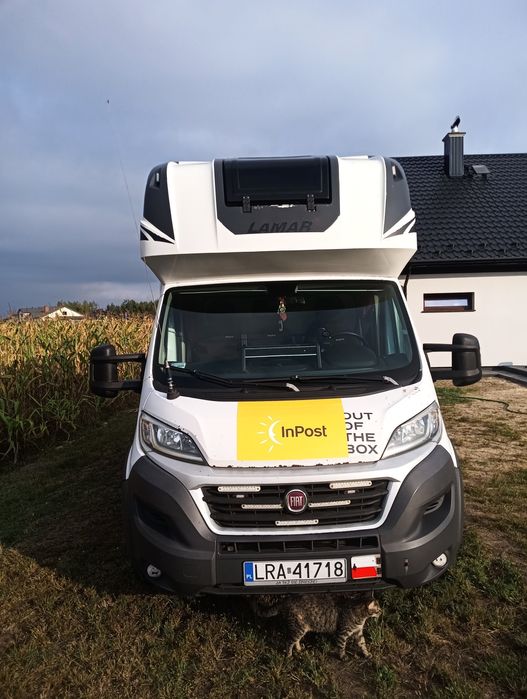 Fiat Ducato 3.0L 2015 kontener, kornik, miedzynarodowka