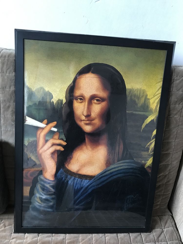 Mona Lisa plakat obraz prezent