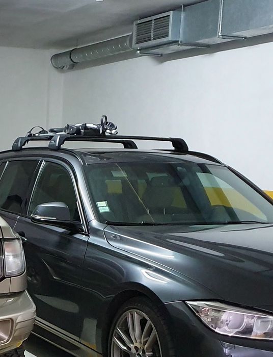 Barras tejadilho aerodinâmicas Yakima wingbar aero pretas - BMW F31