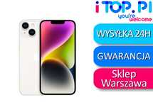 iPhone 14 128GB Biały I Jak nowy I Gwarancja 12 msc I Sklep iTop Wawa