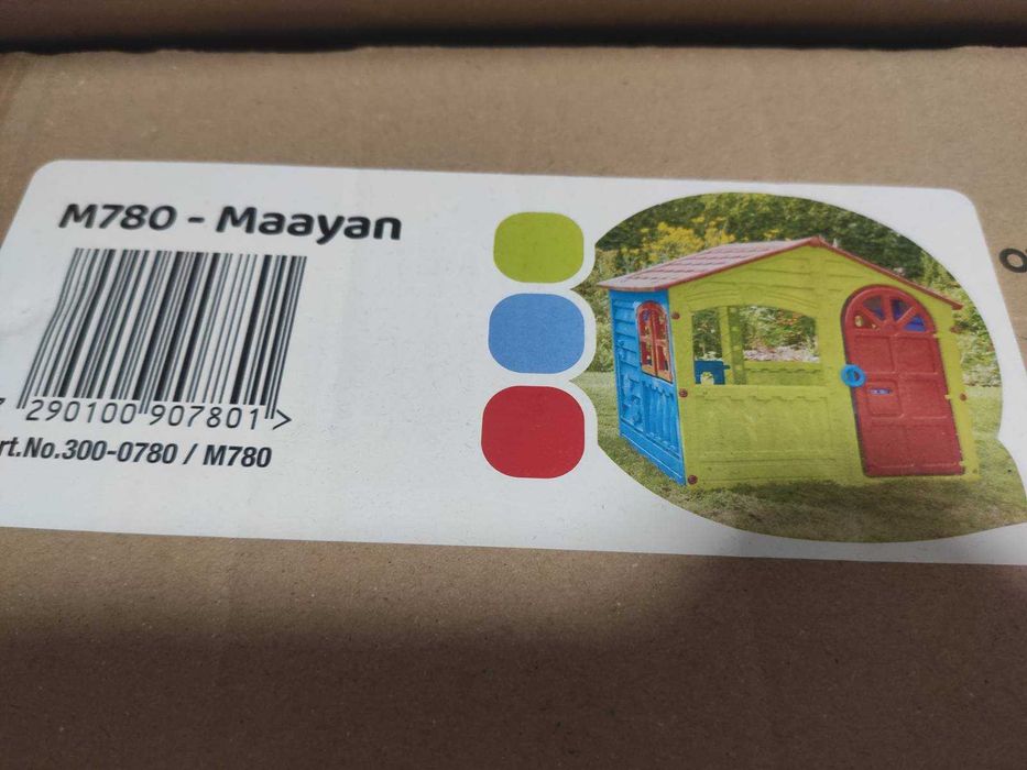 Domek ogrodowy dla dzieci, duzy - 140 x 111 x 115 cm