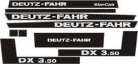 Naklejki Deutz Fahr DX 85 3.60 Agro prima 6.06 DX 4.30 160 4.50 3.90