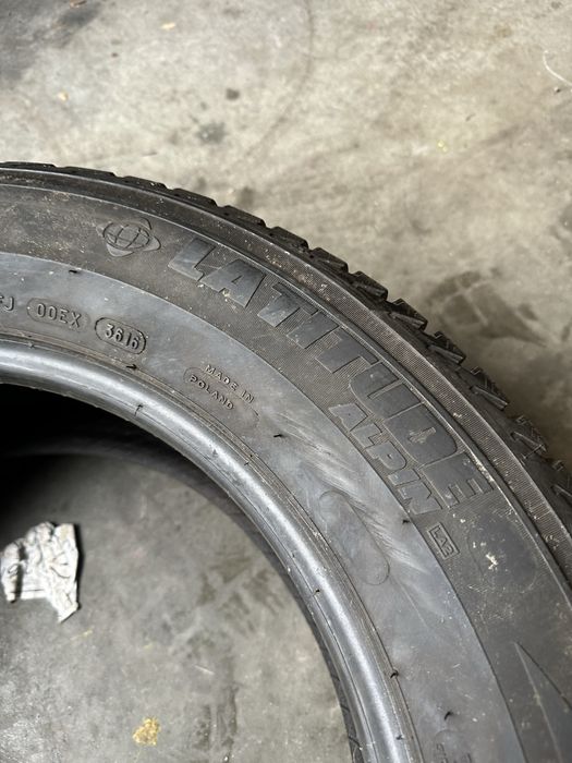 2x opony zimowe 255/55R18 Michelin Latitude Alpin cena za parę 4-5mm