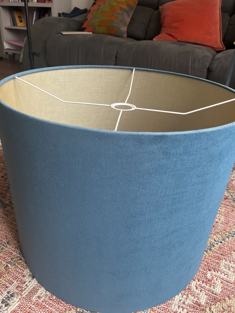 Abajour grande azul