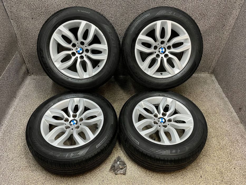 Kola alufelgi R17 5x120 ET32 7.5J opony LETNIE FALKEN 225/60 BMW F25 X3 F26
