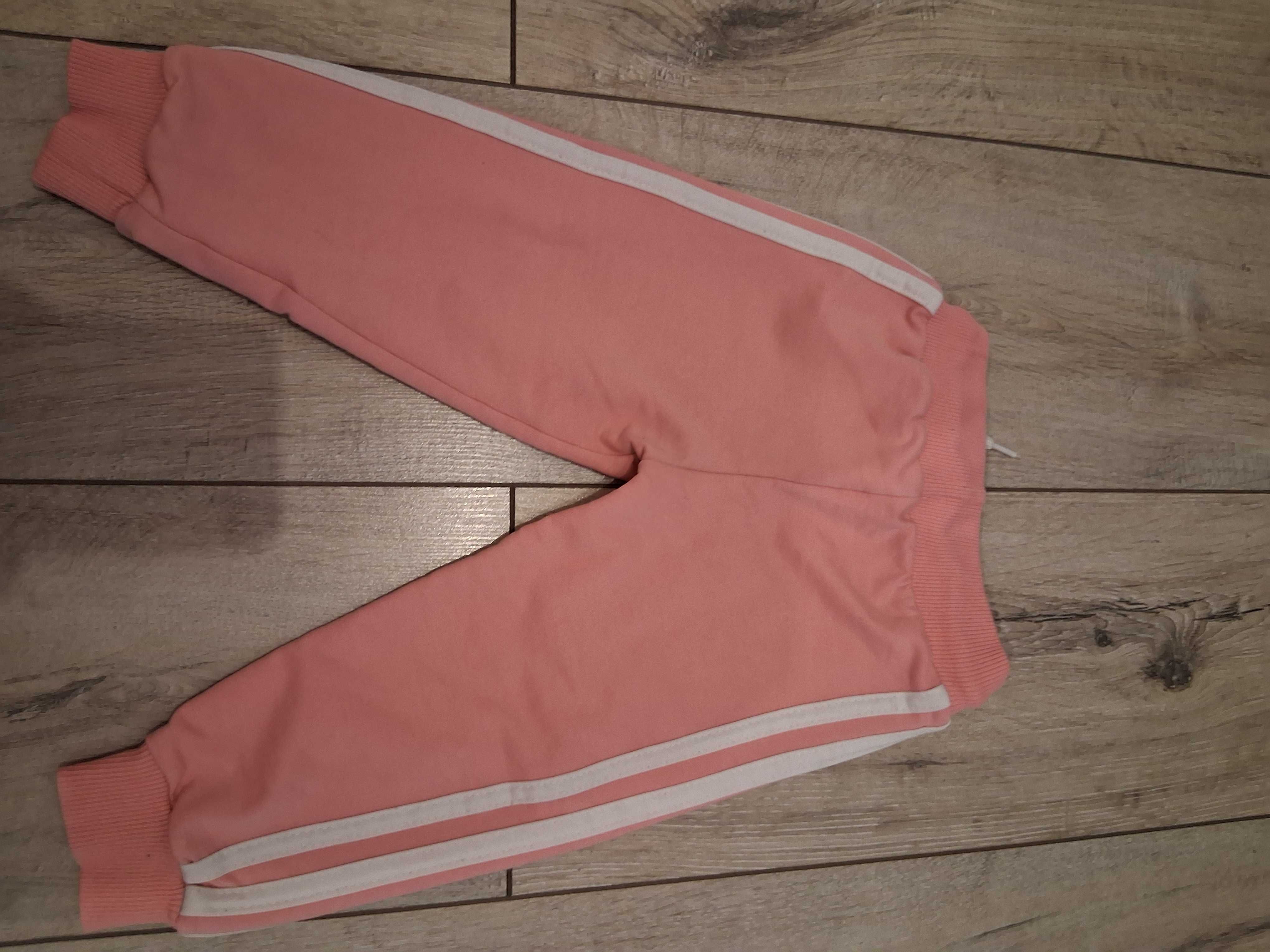 Dres adidas śliczny róż 86/92