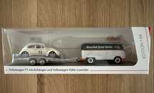 Schuco Volkswagen T1 z przyczepą