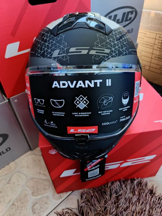 Kask motocyklowy LS2 FF910 ADVANT II ASTRAL MATT GREY.