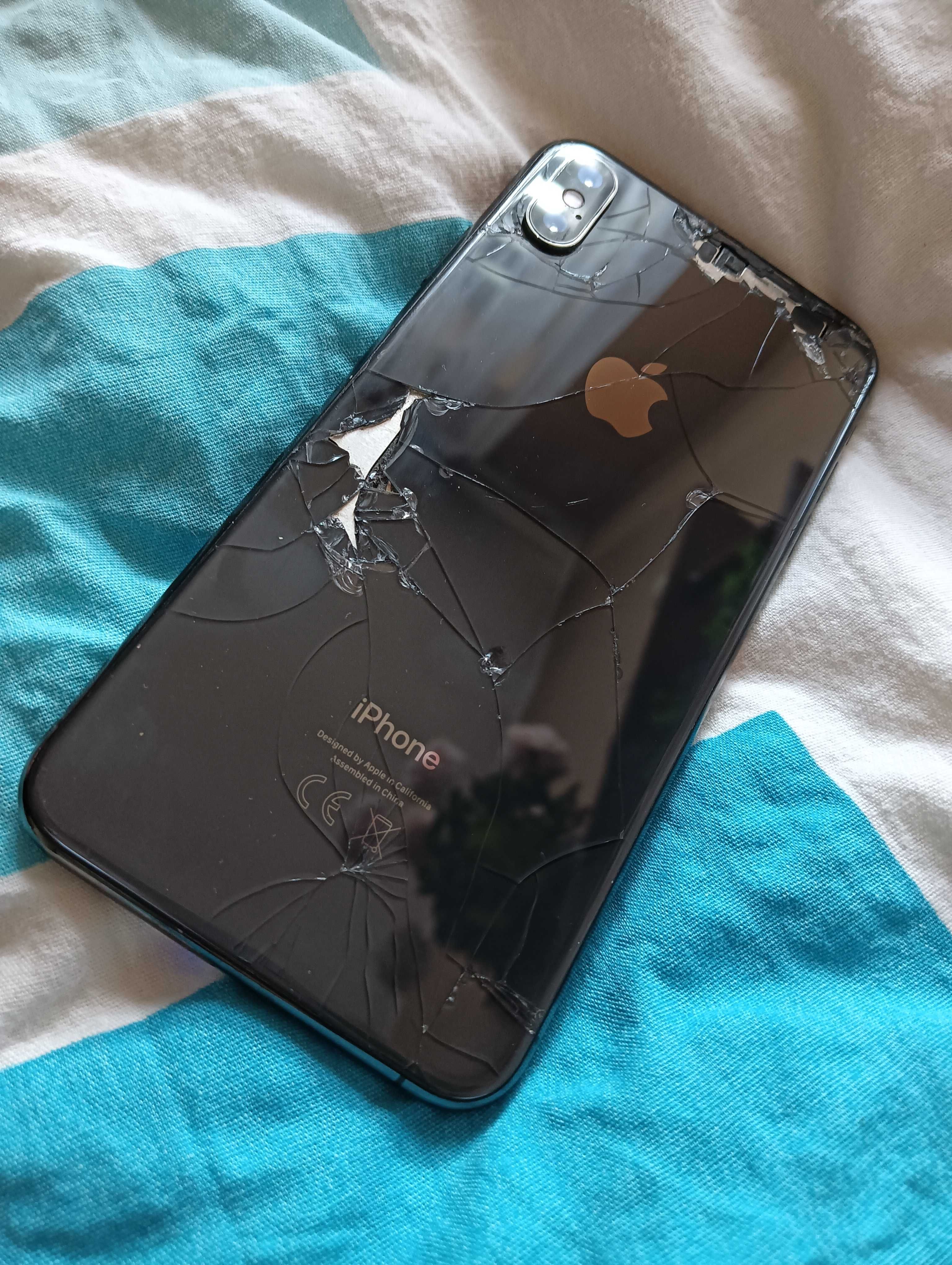 Iphone XS Max 64GB FaceID działa org.6,5" OLED Super Retina uszk.szybk
