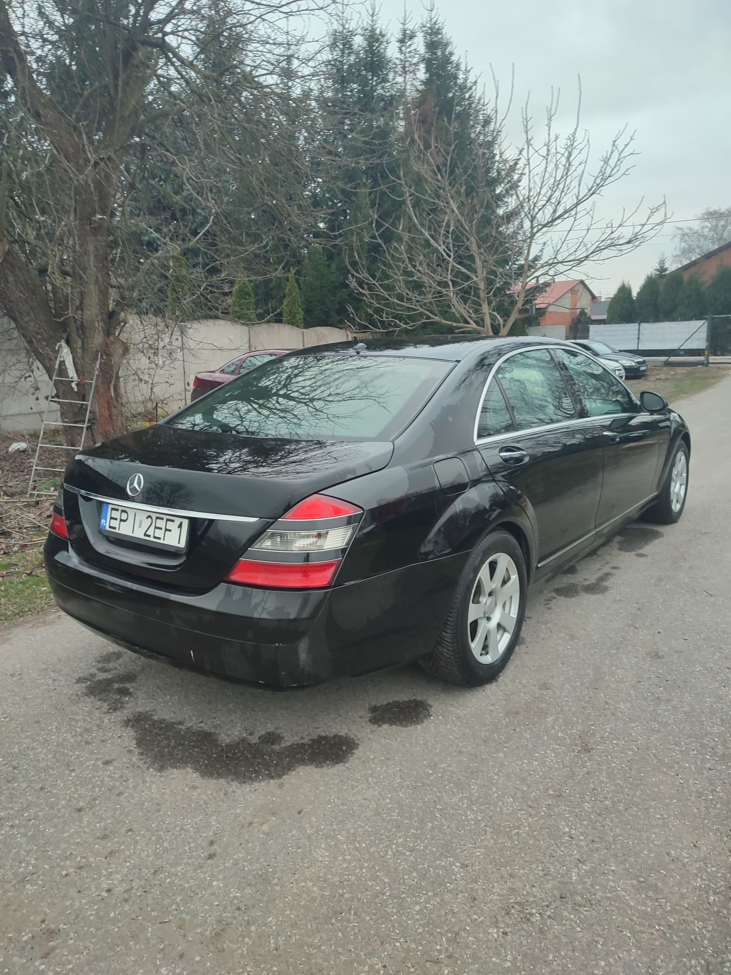 Mercedes 4MATIC Long w221 z instalacją gazową