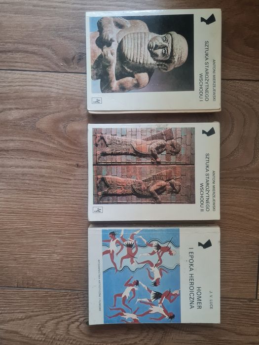 4 Stare książki, A. Mierzejewski,, J.V. Luce, M. Jaczynowska