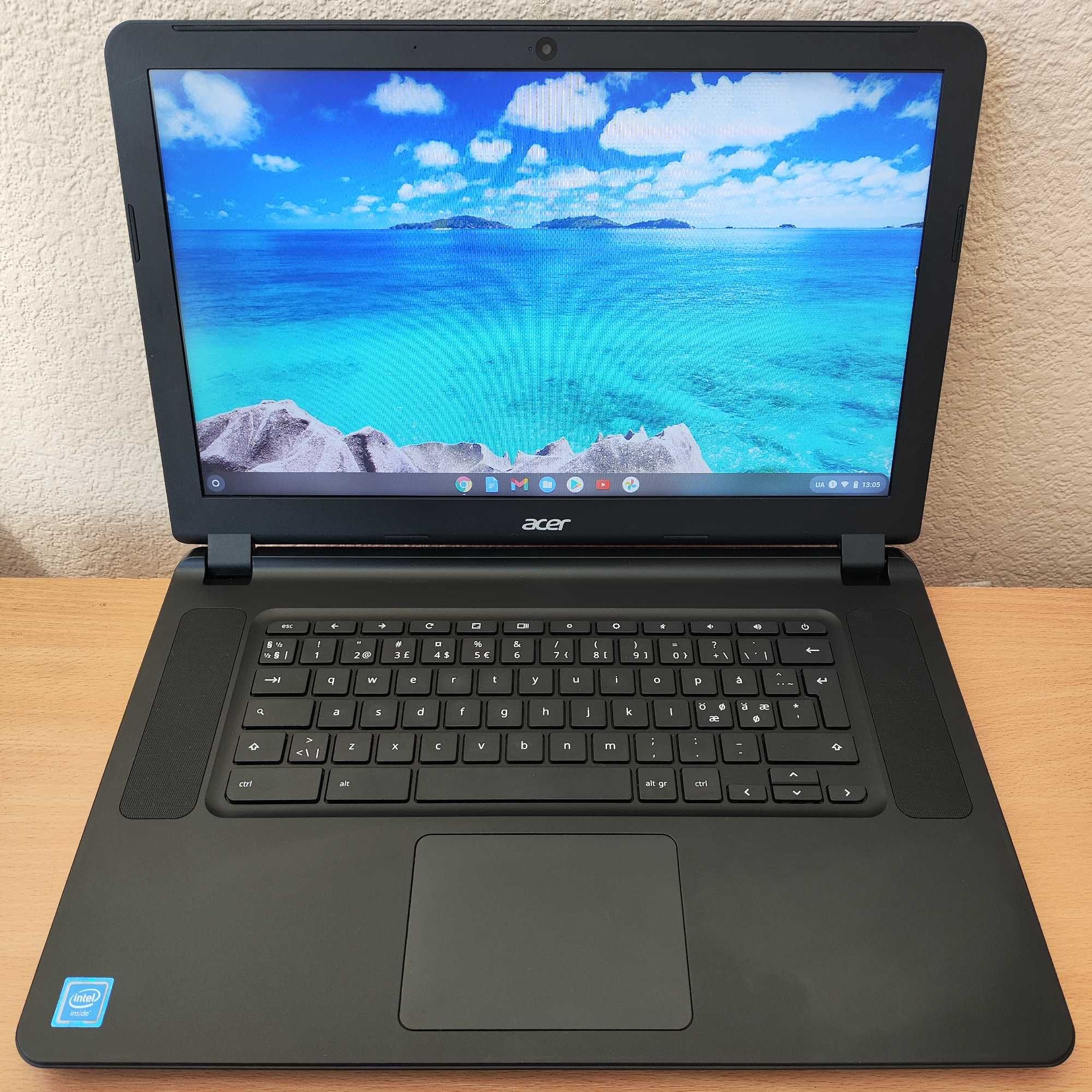 Ноутбук Acer Хромбук С910 15.6” 3205U/4 DDR3/32 Gb SSD/HDGraphics 5Gen