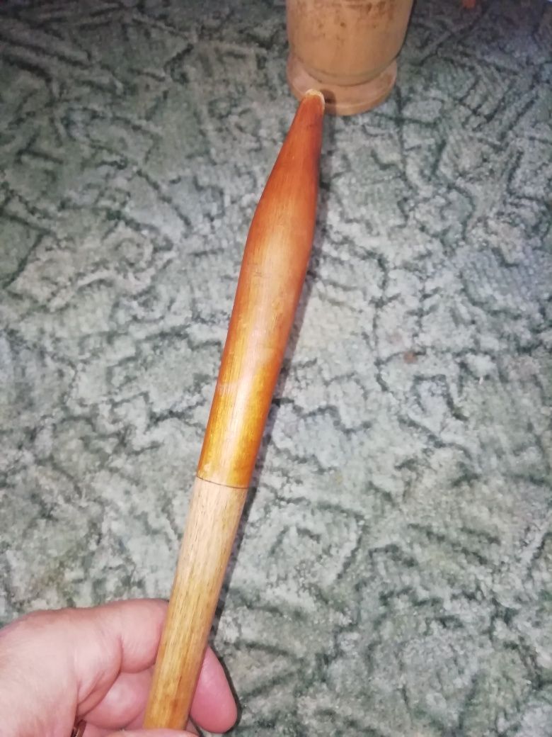 Ступка с толкушкой, толкушка для винограда. ссср.