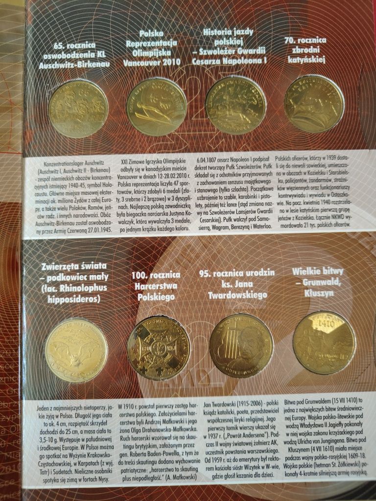 Klasery z 2 zł okolicznościowe